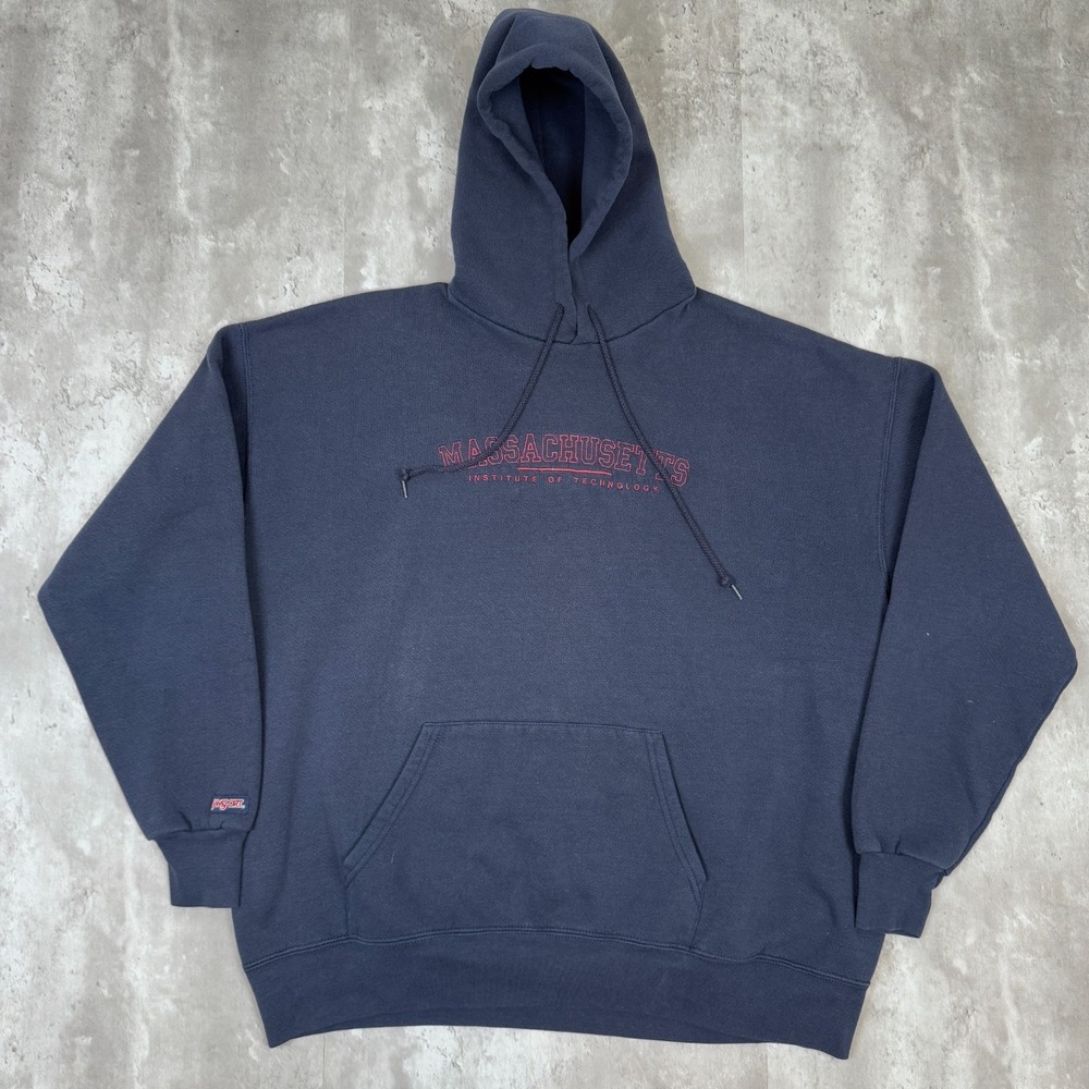 Vintage Massachusetts Institute Of Technology Hoodie Mens XL JanSport MIT 90s